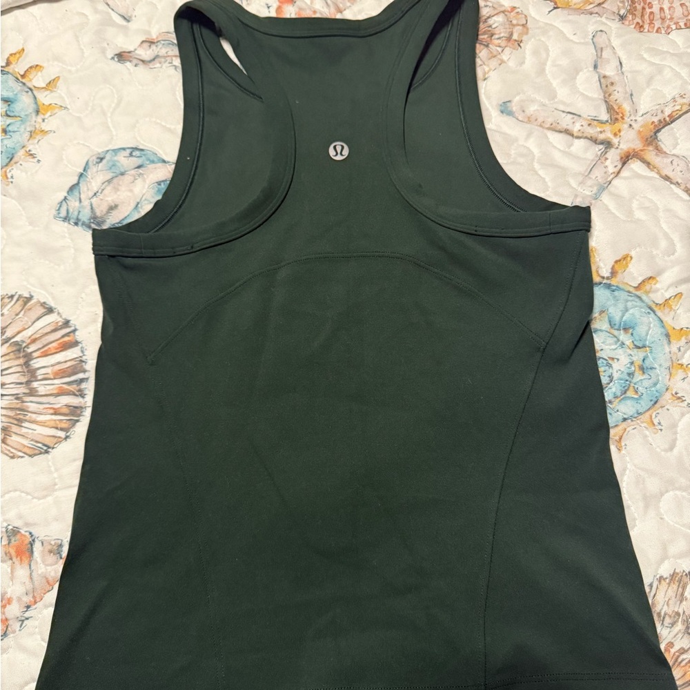 lululemon Dark Green Tank Top